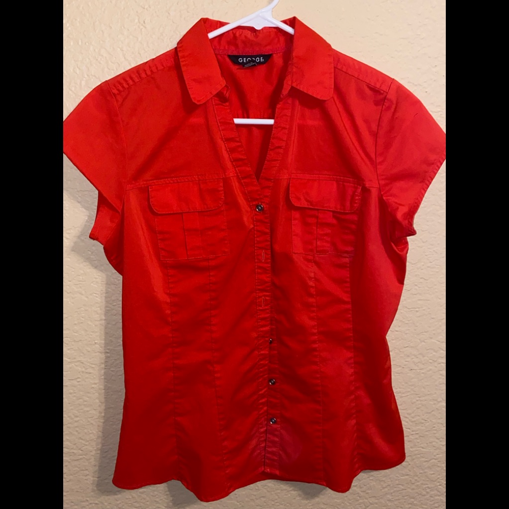 George Button Down Top
